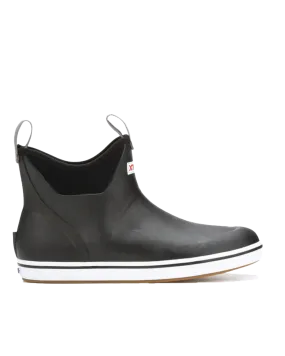 6" Ankle Deck Boots in Black