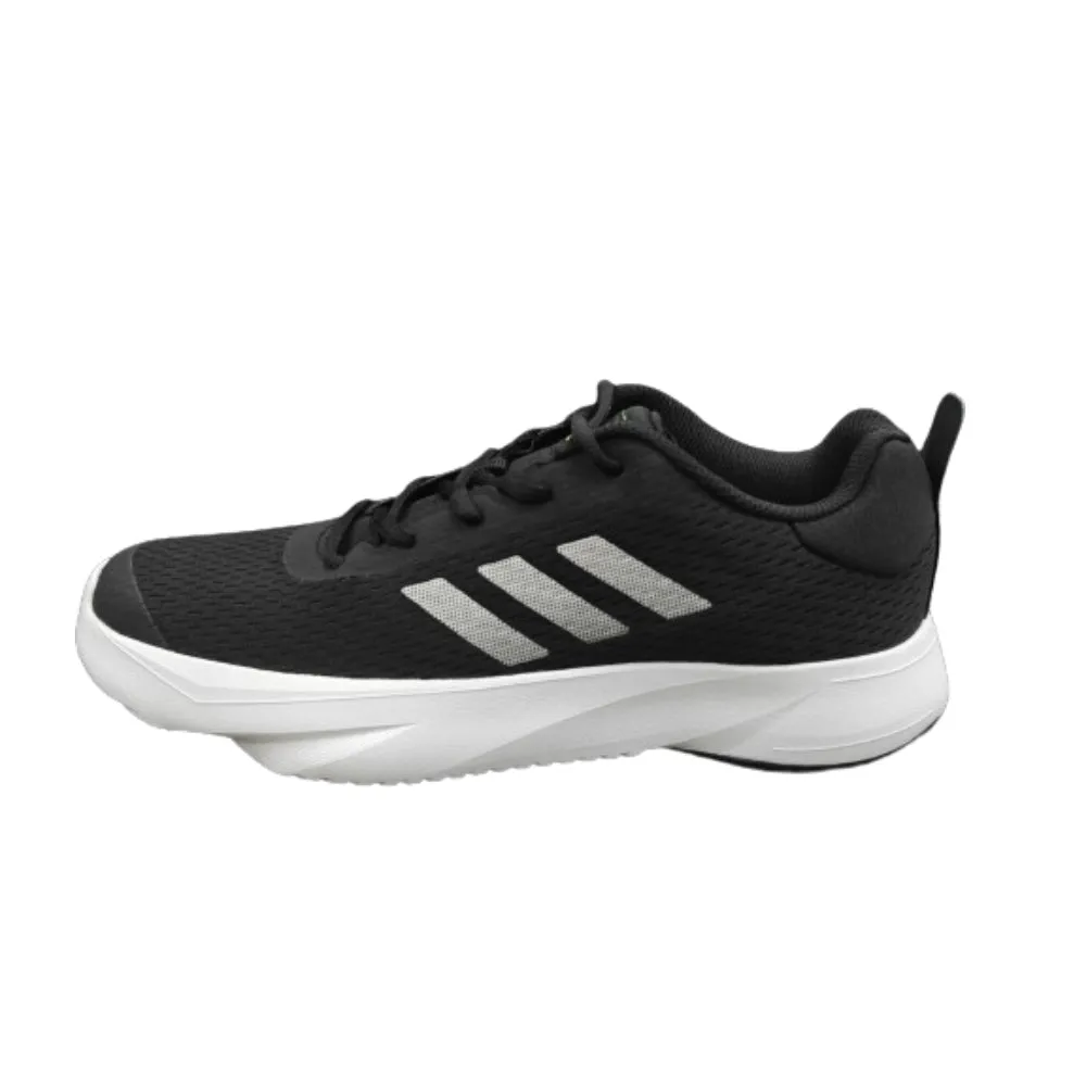 Adidas Men's Base FWD Running Shoe (Core Black/Silver Matte/Lucid Lime)