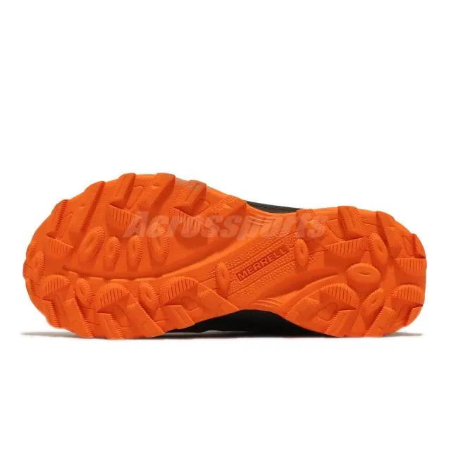 Boy's Merrell | Moab Speed Low AC Waterproof Shoe | Gunsmoke Orange