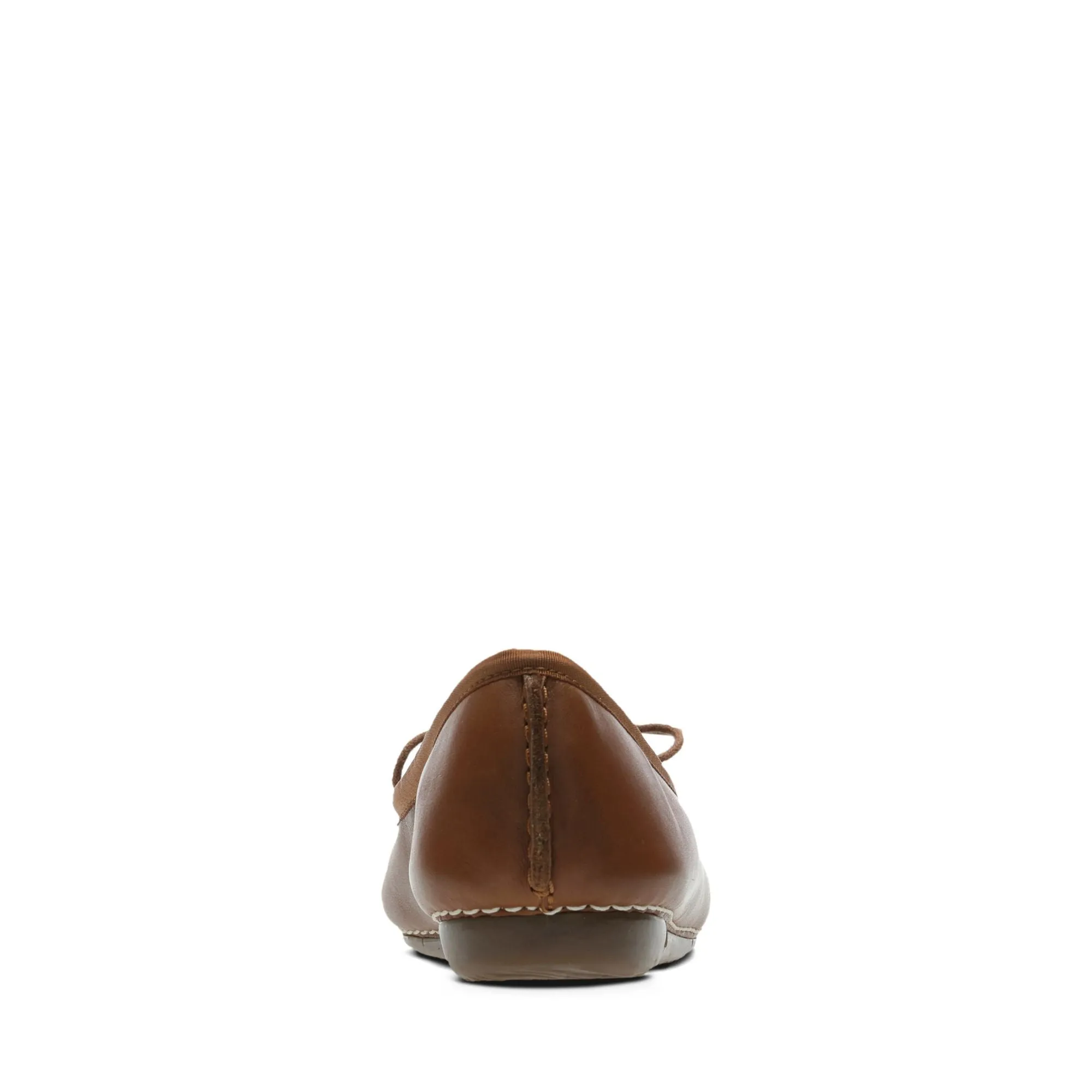 Clarks Freckle Ice Dark Tan Leather