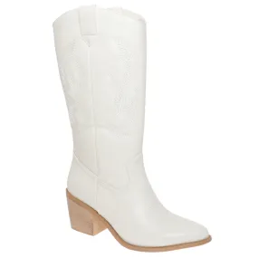 Pierre Dumas Women's Wilder-1 Western Boot - Cream 89878-105