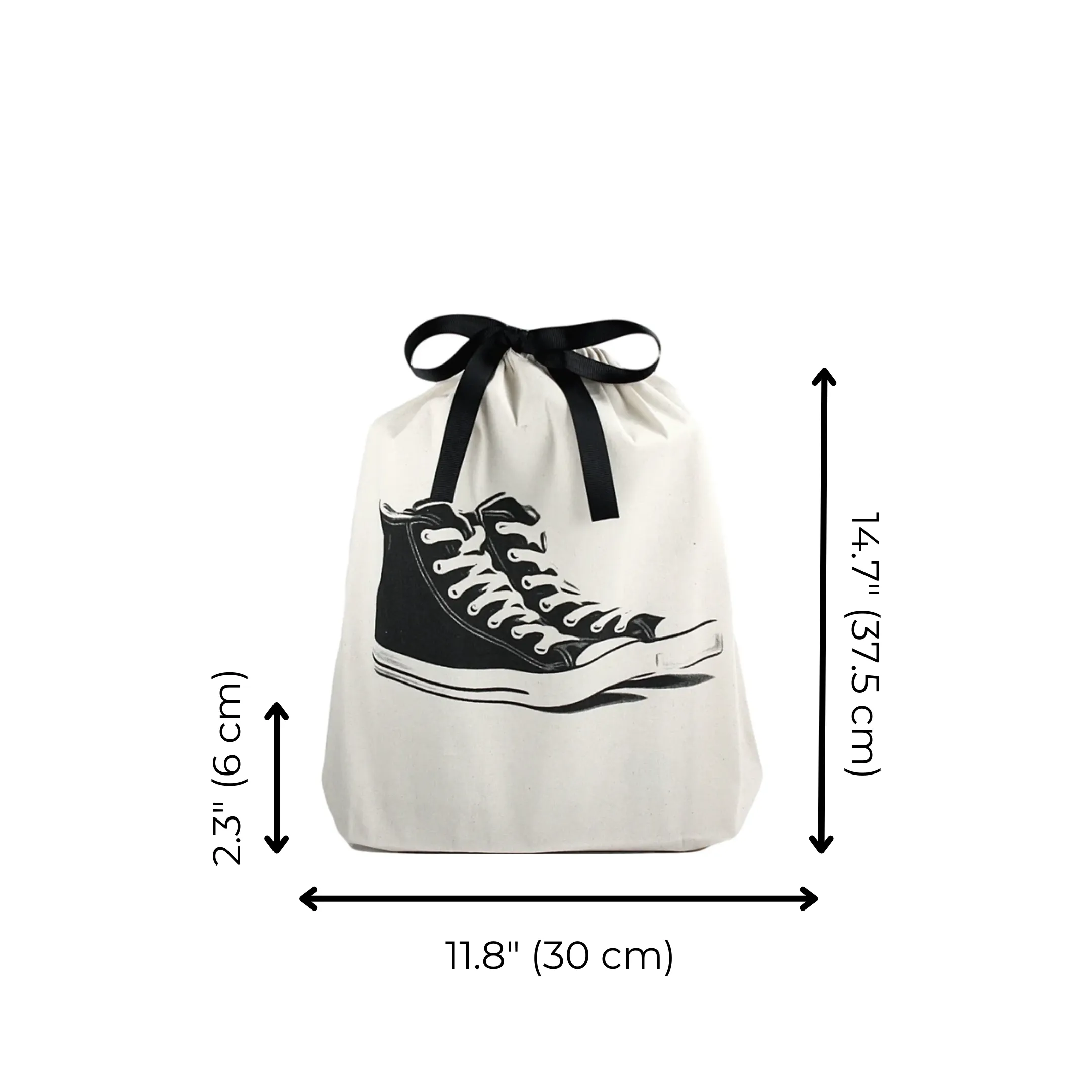 Sneakers Shoe Bag, Cream